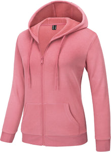 Fleece Lined Full Zip Hooded Jacket