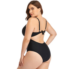 One Piece Sheer Waist Swimsuit