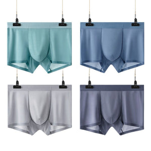 Ice Silk Cozy Thin Boxer Shorts