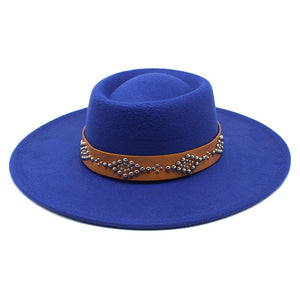 Wide Brim Felted Hat