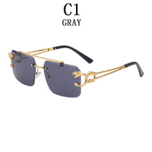 Retro Rimless Sunglasses