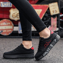 Vulcanized Casual Canvas Graffiti Shoes