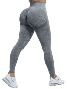 Bubbled High Waist Seamless Leggings