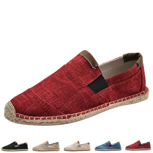 Casual Breathable Canvas Soft Slip On Loafers