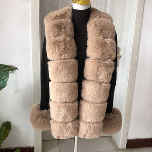 Faux Fur Elegant Coat