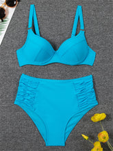 Solid Color Brazilian Swim Suit