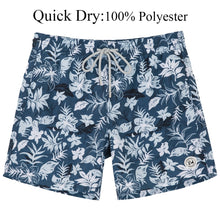 Quick Dry Beach Board Shorts with Mesh Lining
