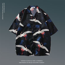 Hawaiian Print Loose Popular Beach Shirt