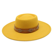Wide Brim Felted Hat