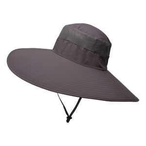 Classic Waterproof Large Brim Shade Hat