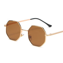 Octagon Metal Sunglasses