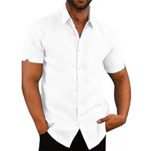 Linen Short-Sleeved Shirt