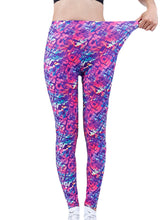 Colorful Print High Waist Soft Leggings