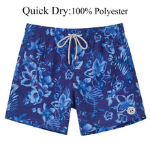 Quick Dry Beach Board Shorts with Mesh Lining