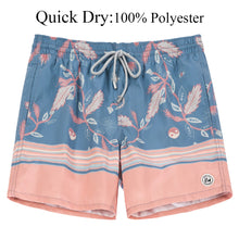 Quick Dry Beach Board Shorts with Mesh Lining