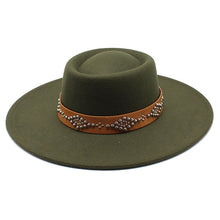 Wide Brim Felted Hat