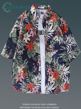 Hawaiian Print Loose Popular Beach Shirt