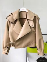 Soft Faux Leather Jacket