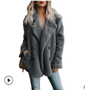 Faux Thick Warm Fur Coat