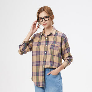 Plaid Long Sleeve Flannel Shirts