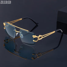 Retro Rimless Sunglasses