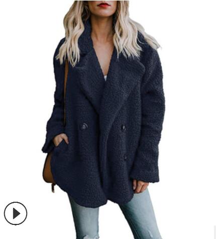 Faux Thick Warm Fur Coat