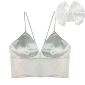 Wireless Spaghetti Strap Bra