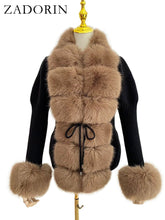 Faux Fur Detachable Collar Coat