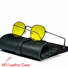 Round Retro Metal Sunglasses