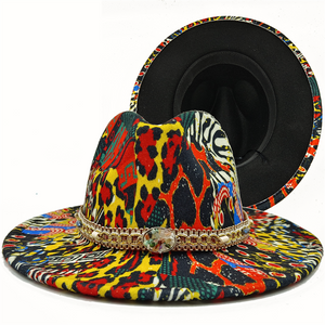 Tie Dye Graffiti Fashion Hat