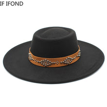 Wide Brim Felted Hat
