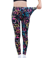 Colorful Print High Waist Soft Leggings