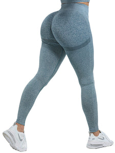 Bubbled High Waist Seamless Leggings