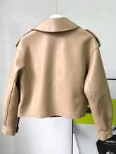 Soft Faux Leather Jacket