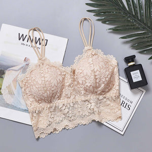 Wireless Body Shaping Floral Full Cup Seamless Bra