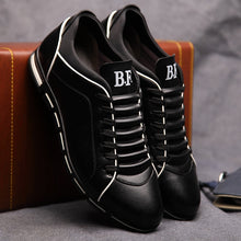 Solid Color Leather Shoes