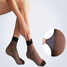 20 Pairs Transparent Ultrathin Nylon Short Ankle Sock