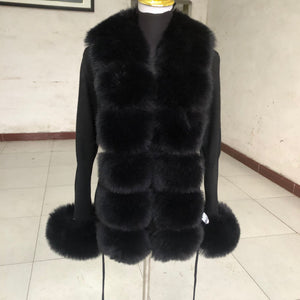 Faux Fur Elegant Coat