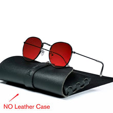 Round Retro Metal Sunglasses