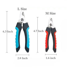 Stainless Steel Professional Pet Nail Clippers with Safety Guard