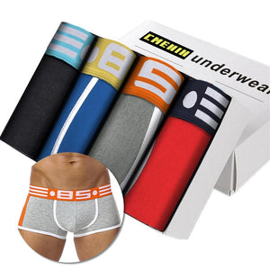 4Pcs Cotton Breathable Boxers