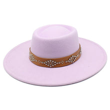Wide Brim Felted Hat