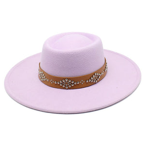 Wide Brim Felted Hat