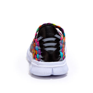 Breathable Anti Slip Handmade Weave Light Shoes