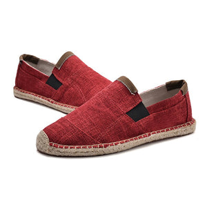 Casual Breathable Canvas Soft Slip On Loafers