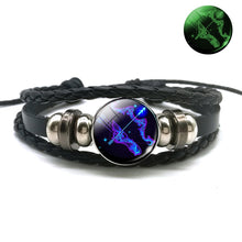 Glow In The Dark Constellation Braided Bracelet