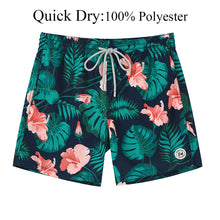 Quick Dry Beach Board Shorts with Mesh Lining