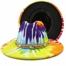 Tie Dye Graffiti Fashion Hat