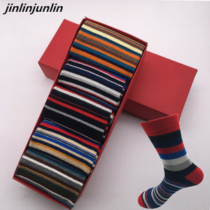 Latest Design Striped Multi-pack Cotton Socks