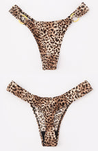 Leopard Print Low-rise Thong